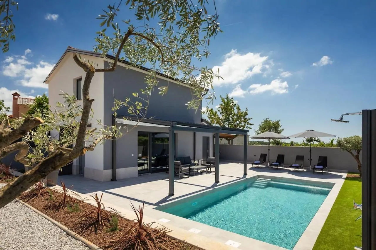 Modern Villa Ana With 2 Bedrooms In Tinjan Brecevici